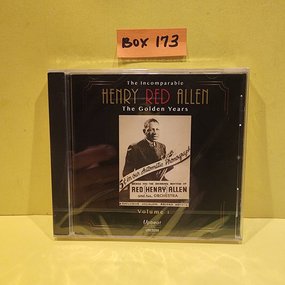 Henry Red Allen - The Incomparable Henry Red Allen The Golden Years Vol 1 - 2022 - URCD288 New - Sealed - CDs