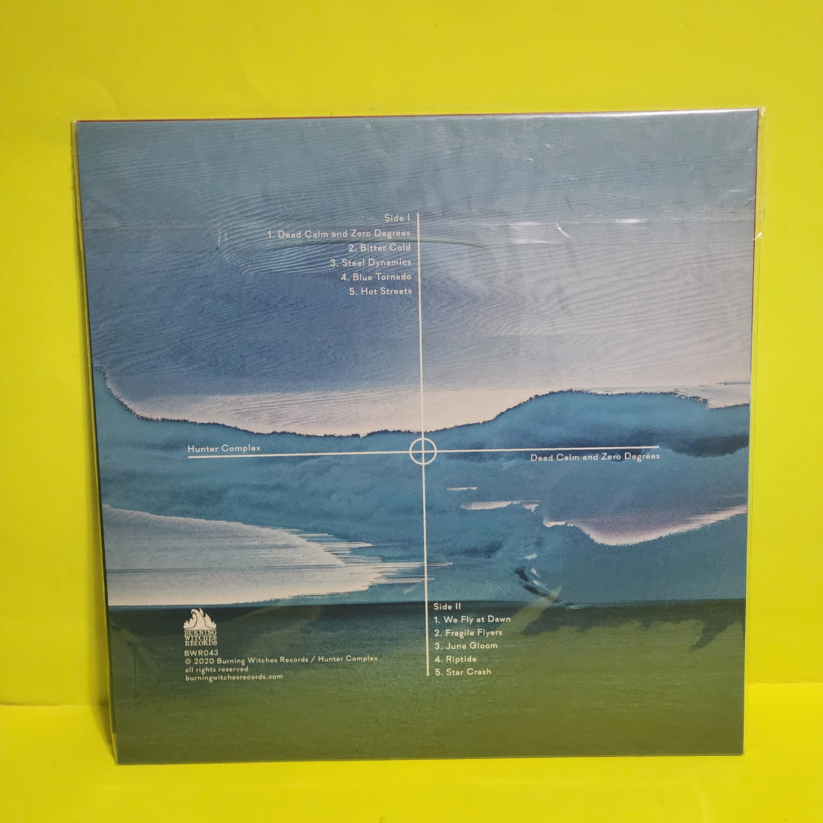 Hunter Complex - Dead Calm And Zero Degrees - 2020 - BWR043 - Vinyl