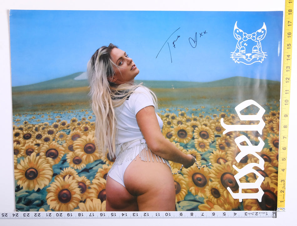 Tove Lo - Sunshine Kitty Signed Poster 18 X 24 - 2019 - New - Art
