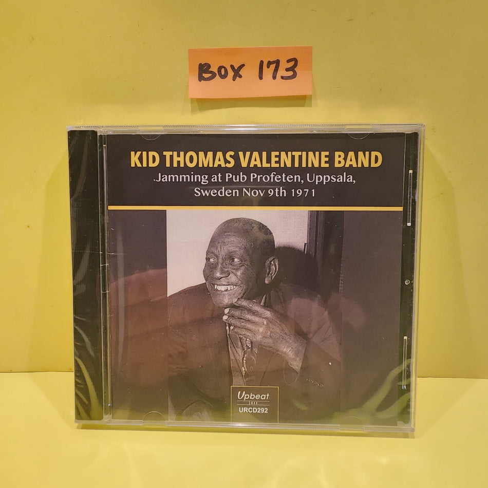 Kid Thomas Valentine Band  - Jamming at Pub Profeter, Uppsala, Sweden Nov 9th 1971 - 2022 - URCD292 New - Sealed - CDs