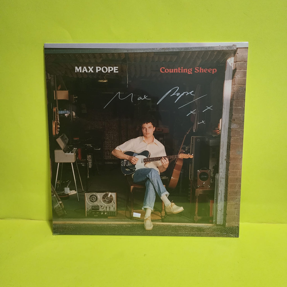 Max Pope - Counting Sheep / Autographed  - 2022 - 602438750306 New - Sealed - Vinyl