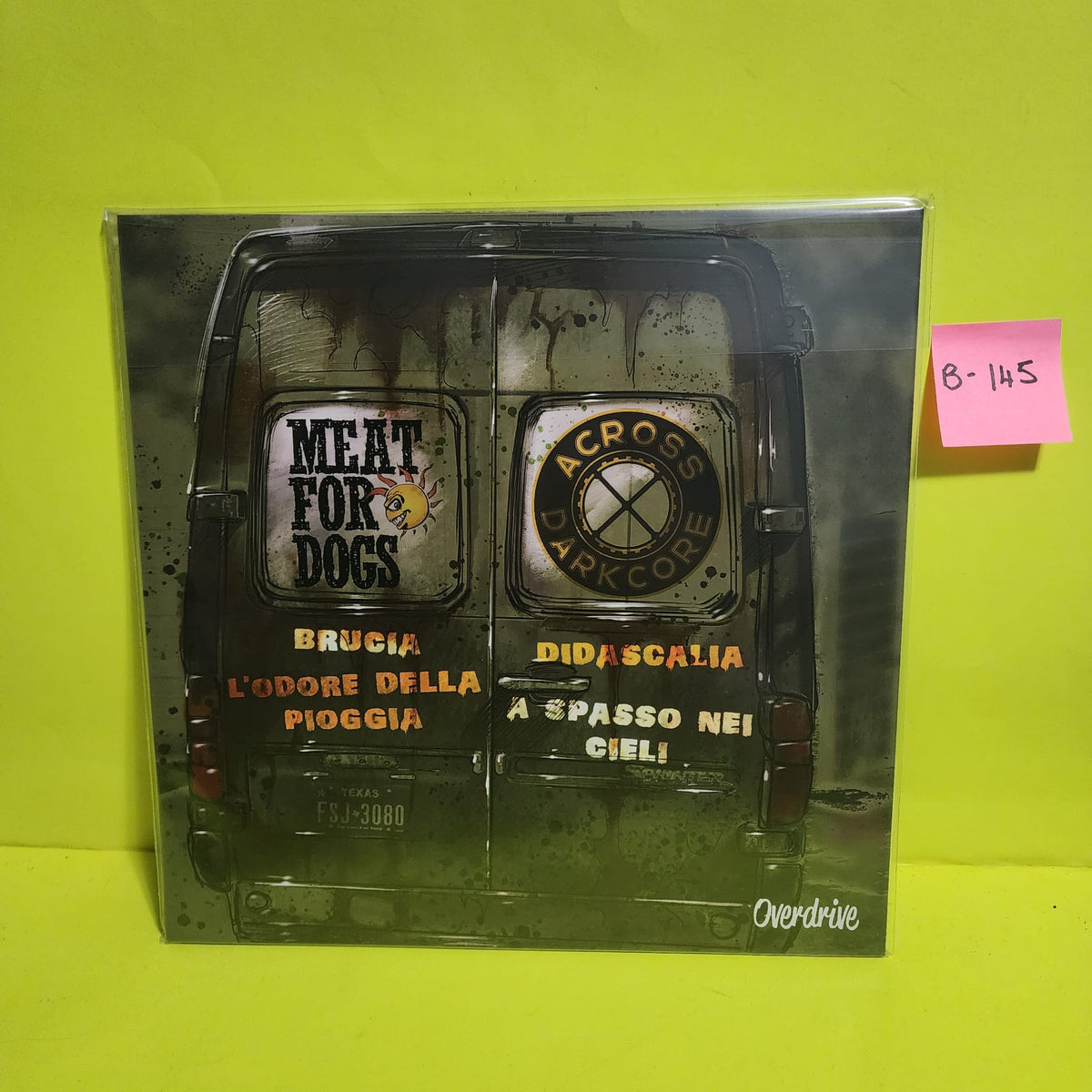 Meat For Dogs/Across  - Split - 2022 - ODR064LP New - Sealed - Vinyl