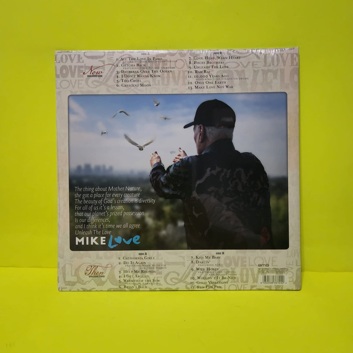 Mike Love - Unleash The Love - 2018 - 538337240 New - Sealed - Vinyl