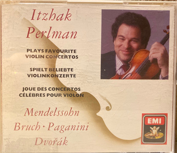 Itzhak Perlman, Mendelssohn, Bruch, Paganini, Dvořák - Plays Favourite Violin Concertos = Spielt Beliebte Violinkonzerte = Joues Des Concertos Célèbres Pour Violon - 1988 - CMS 7 69881 2 New - Sealed - CDs