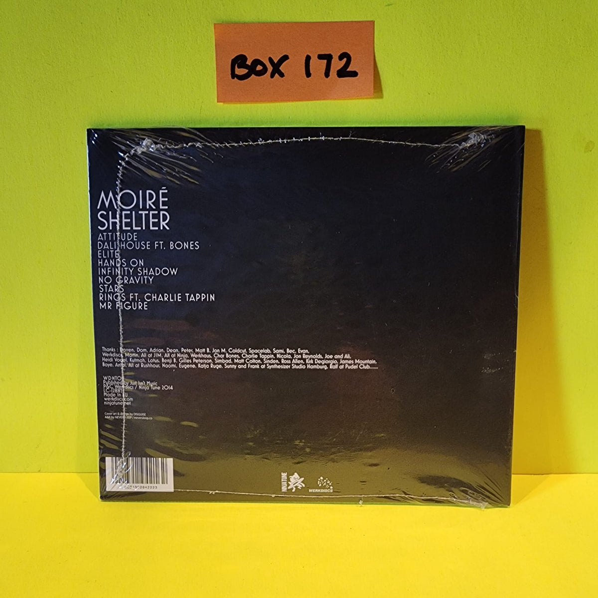Moiré - Shelter - 2014 - WDNT011 New - Sealed - CDs