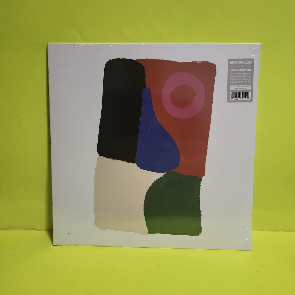 Cold Showers - Motionless / Limited Edition Colored Vinyl  - 2019 - DAIS135 New - Sealed - Vinyl