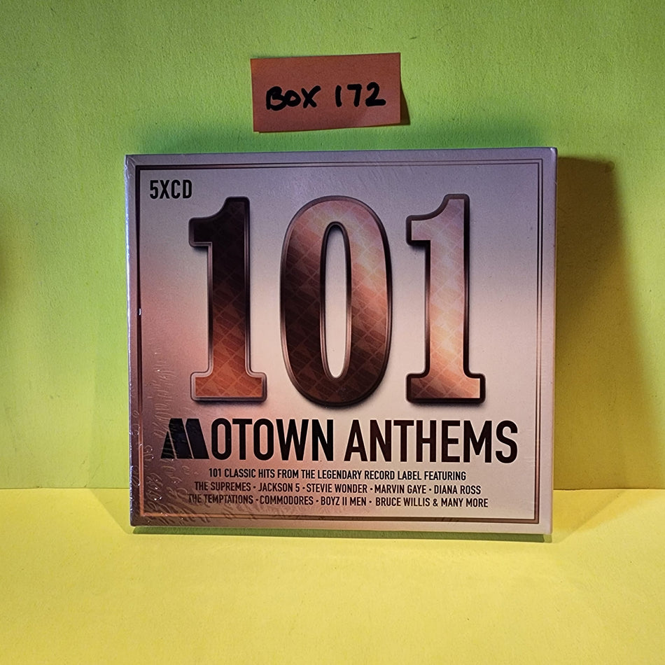 Various - 101 Motown Anthems - 2017 - UMC10106 New - Sealed - CDs