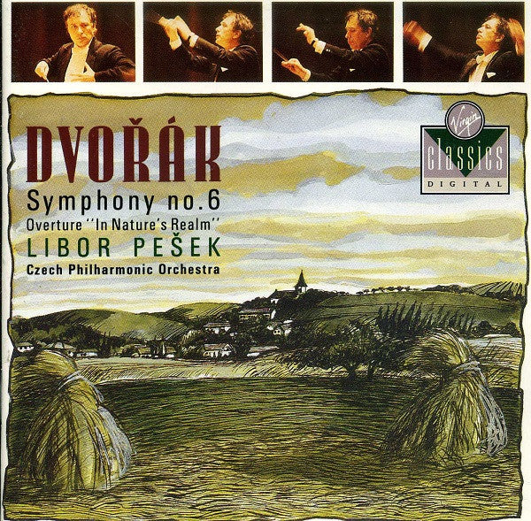 Dvořák, Libor Pešek, Czech Philharmonic Orchestra - Symphony No. 6 / Overture "In Nature's Realm" - 1989 - VC 7 90791-2 New - Sealed - CDs