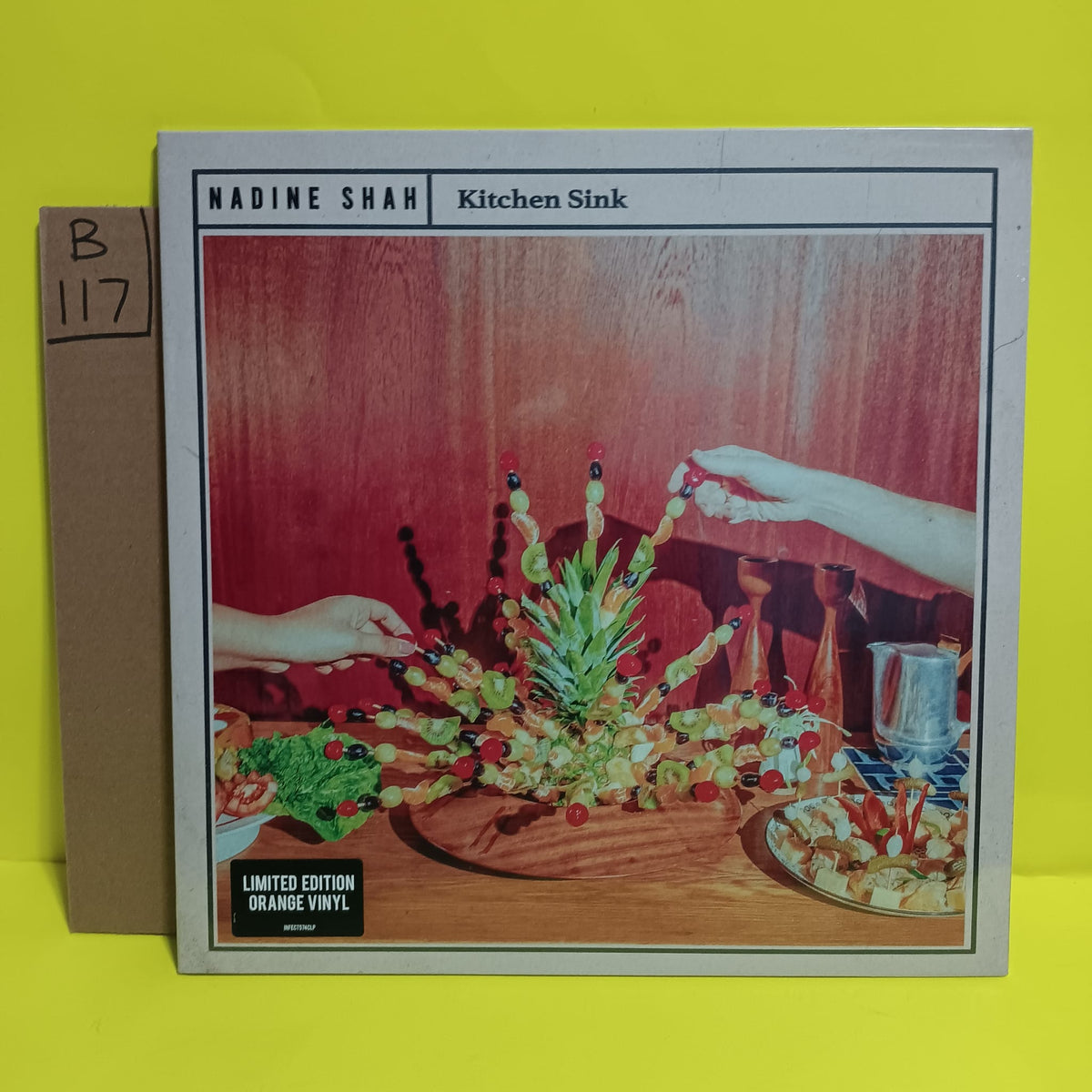 Nadine Shah - Kitchen Sink / Limited Orange Vinyl.  - 2020 - INFECT574CLP New - Sealed - Vinyl