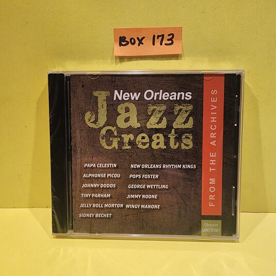 Various  - New Orleans Jazz Great - 2022 - URCD321 New - Sealed - CDs