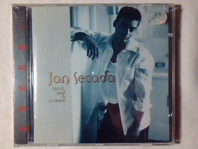 Jon Secada - Heart, Soul & A Voice / Autographed  - 1994 - 7243 8 29272 2 8 Used - EX - CDs