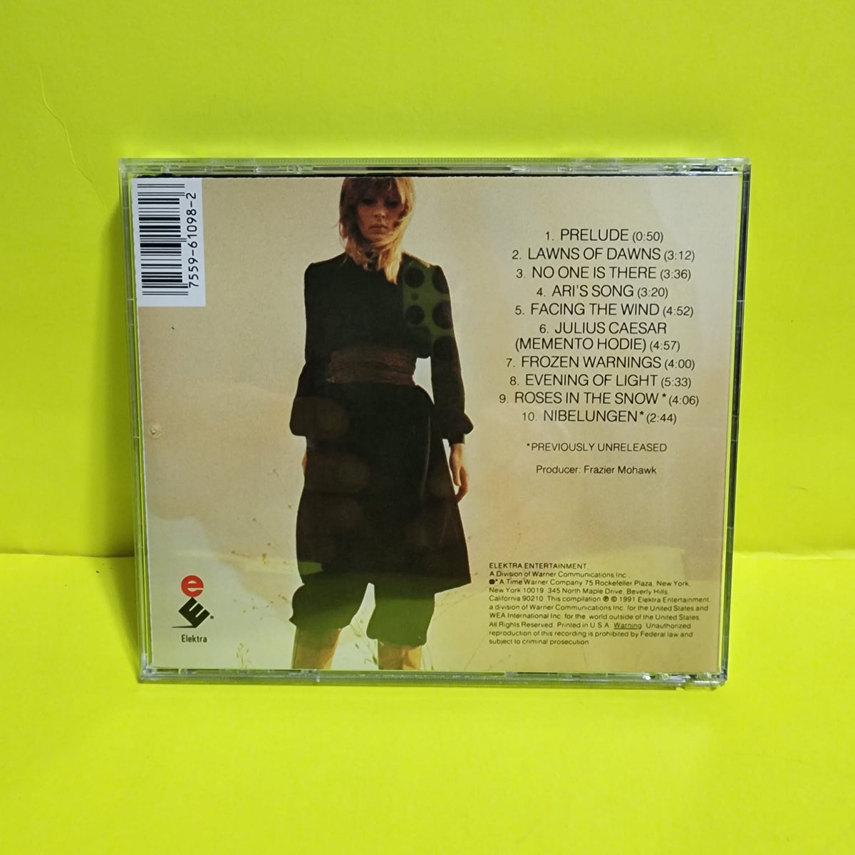 Nico - The Marble Index - 1991 - 74029-2 Used - VG++ - CDs