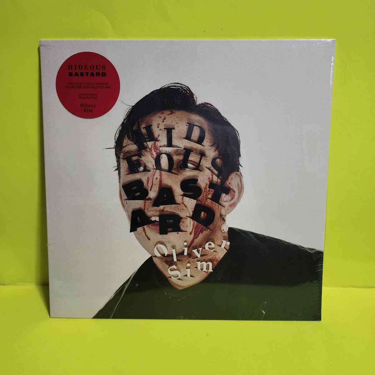 Oliver Sim - Hideous Bastard / Limited Red Vinyl  - 2022 - YO283LPE New - Sealed - Vinyl