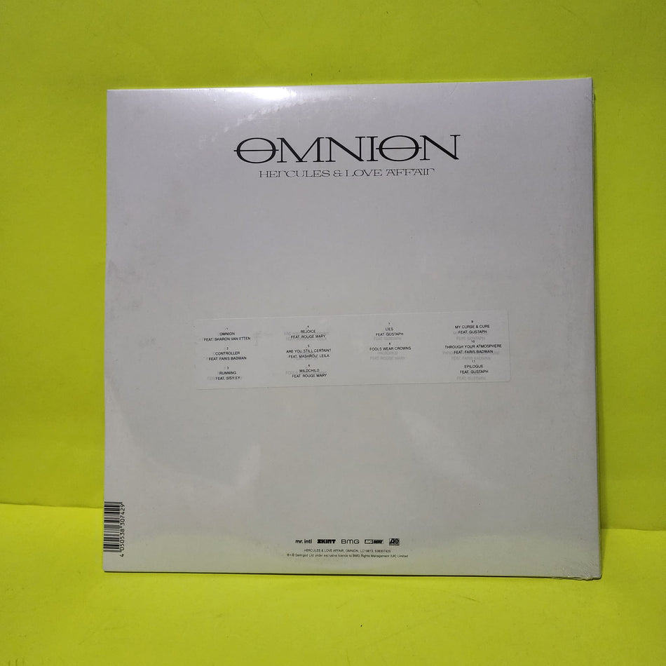 Hercules & Love Affair - Omnion - 2017 - 538307420 New - Sealed - Vinyl