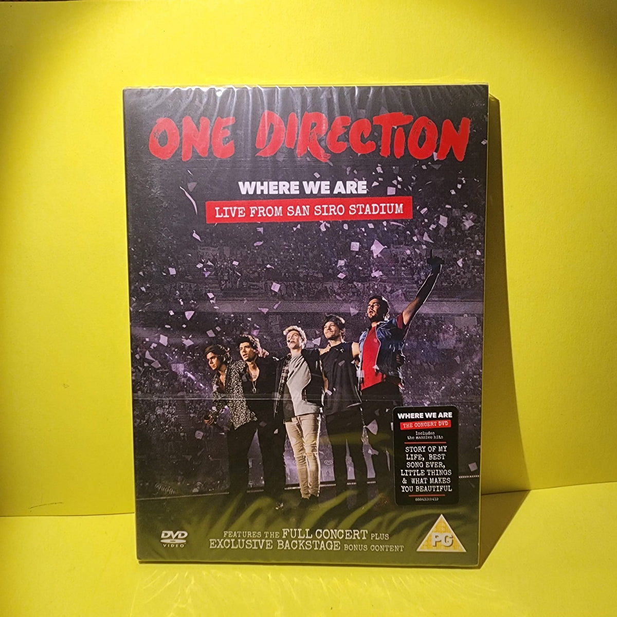 One Direction Where We Are (Live From San Siro Stadium) - 2014 - New - DVDs & Blu-Rays