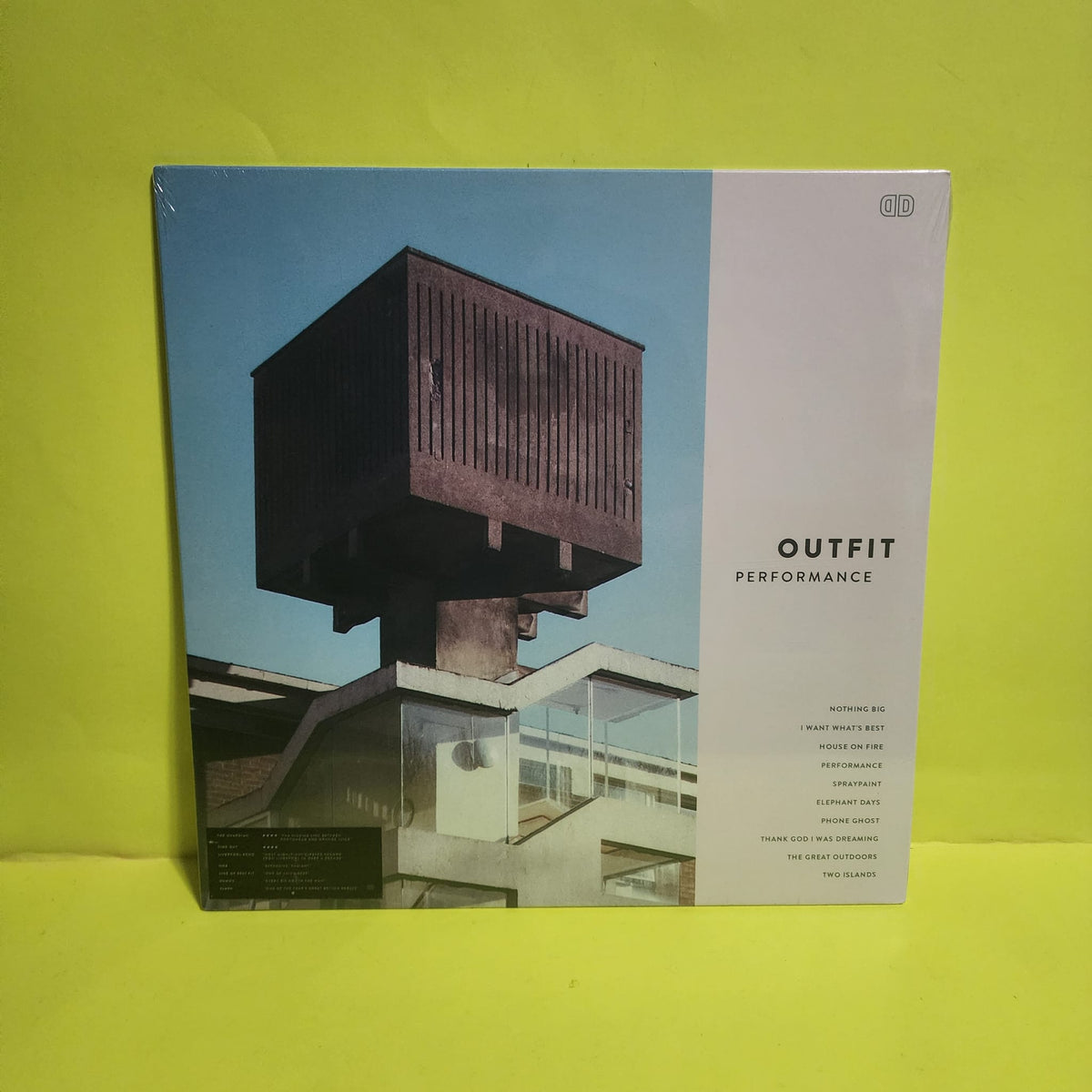 Outfit  - Performance - 2013 - DD021 New - Sealed - Vinyl