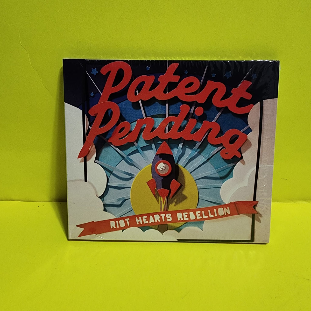 Patent Pending - Riot Hearts Rebellion - 2015 - RDR 111 New - Sealed - CDs