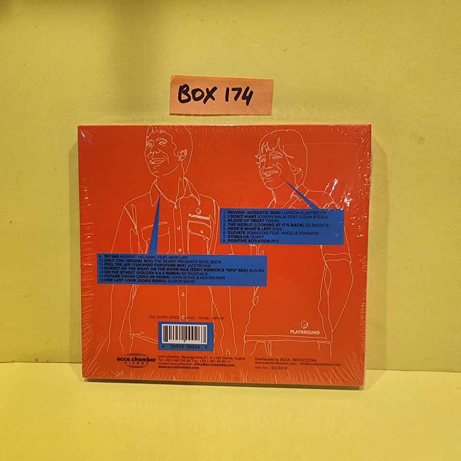 Eddy & Dus - Playground Vol. 5 (On The Way From Point A To Point B) - 2002 - EC2212 New - Sealed - CDs