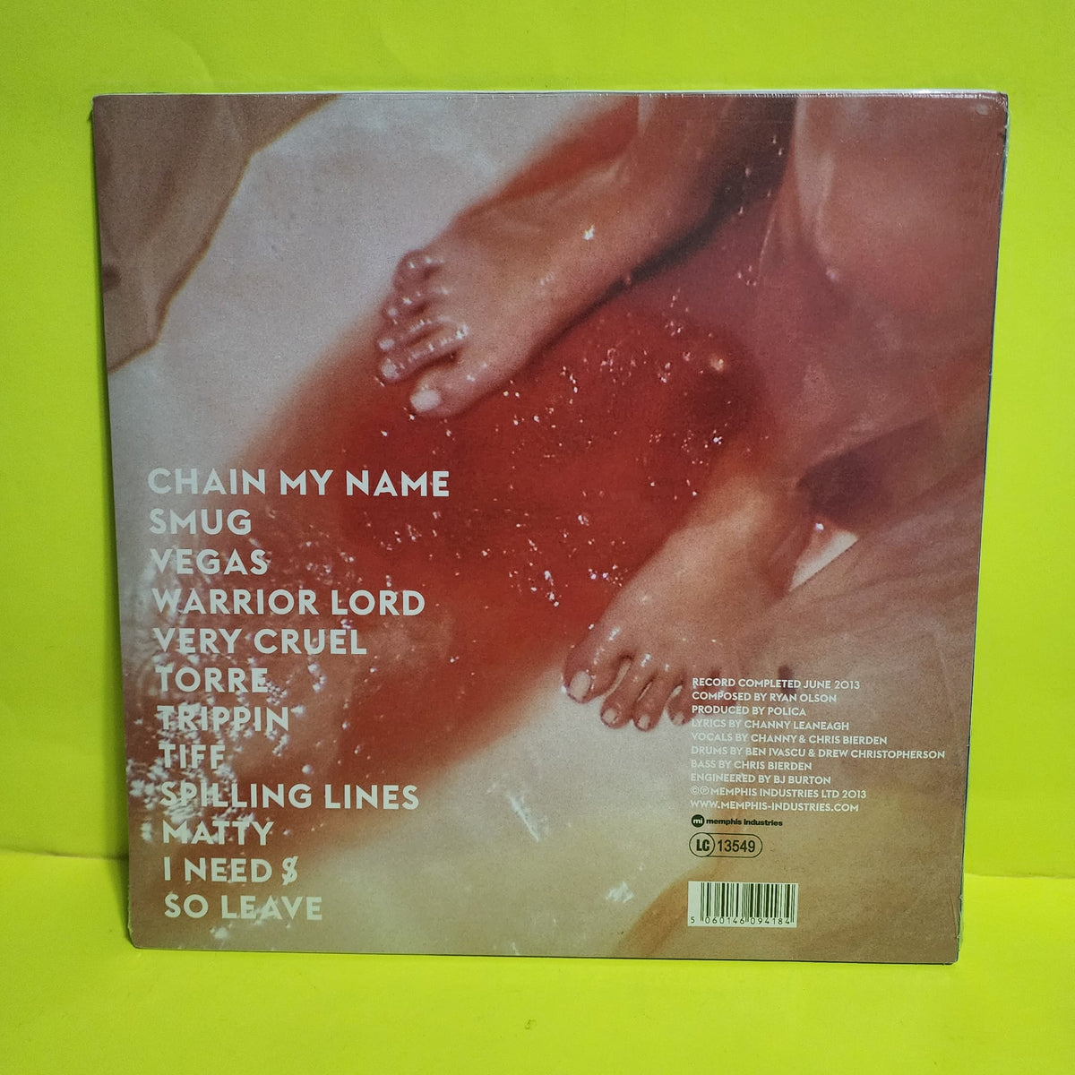 Poliça - Shulamith - 2013 - MIO283LP New - Sealed - Vinyl