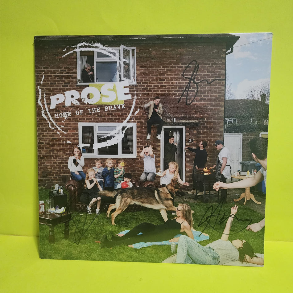 Prose  - Home of the Brave /Autographed  - 2018 - V3155 New - Sealed - Vinyl