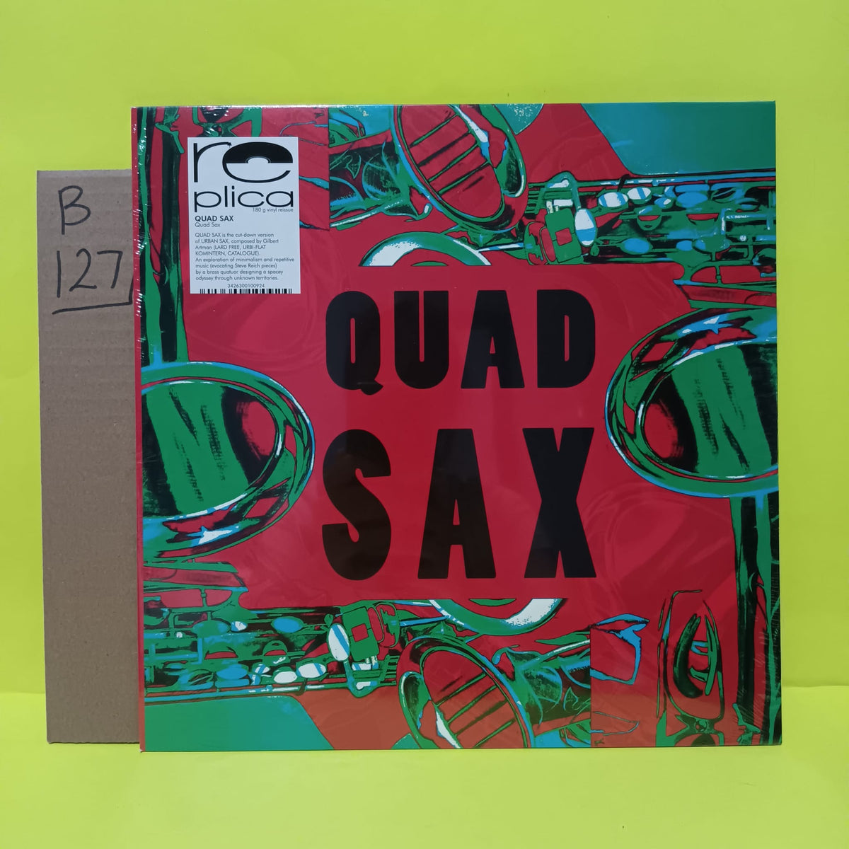 Quad Sax - Quad Sax - 2018 - RPC032 New - Sealed - Vinyl