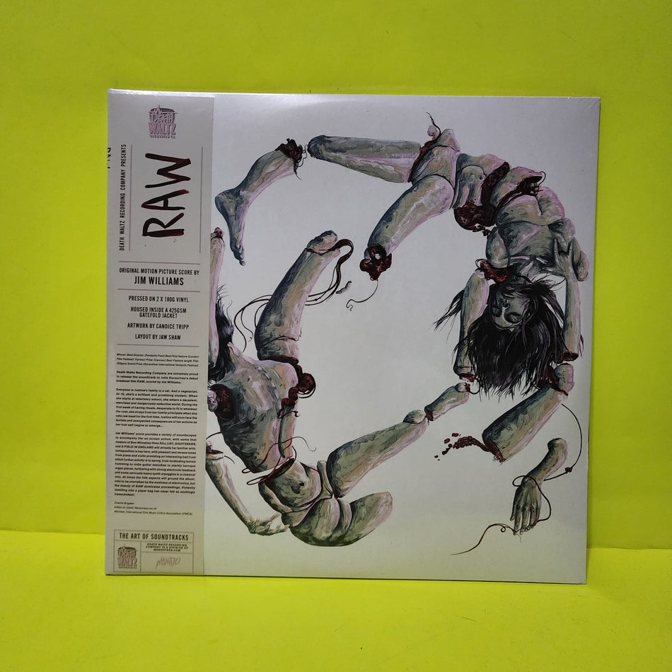 Jim Williams - Raw (Original Motion Picture Soundtrack) - 2017 - DW101 New - Sealed - Vinyl