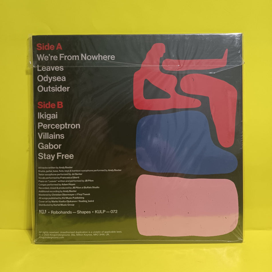 Robohands - Shapes - 2023 - KULP072 New - Sealed - Vinyl