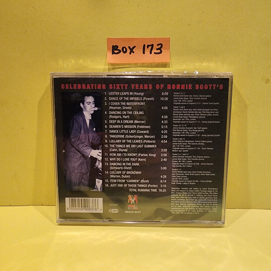 Ronnie Scott & Friends  - Ronnie Scott & Friends: The Esquire Collection 1953-1956 - 2019 - HRKCD 8637 New - Sealed - CDs