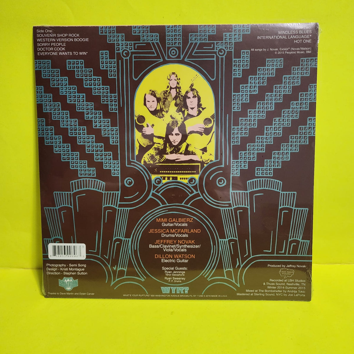 Savoy Motel - Savoy Motel - 2016 - WYR? 0316 New - Sealed - Vinyl