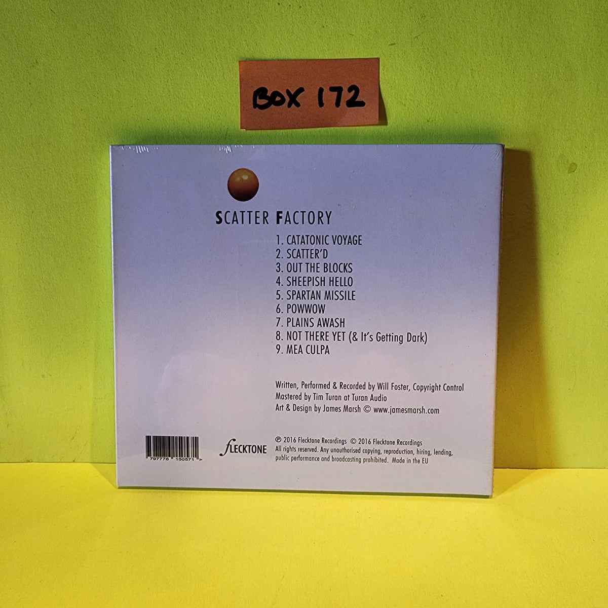 Scatter Factory  - Scatter Factory  - 2016 - FKT001 New - Sealed - CDs
