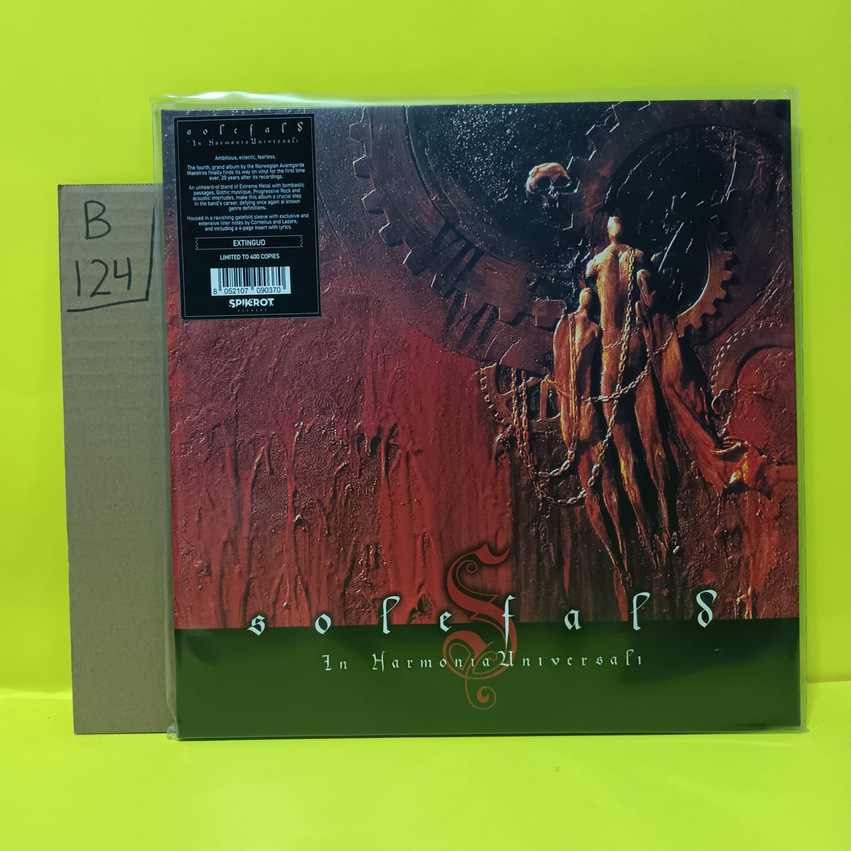 Solefald  - In Harmonia Universali - 2022 - SPK025 New - Sealed - Vinyl