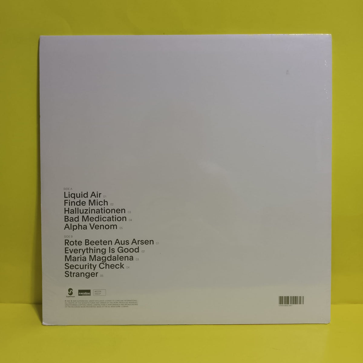 Sophie Hunger - Halluzinationen - 2020 - MOON002LP New - Sealed - Vinyl