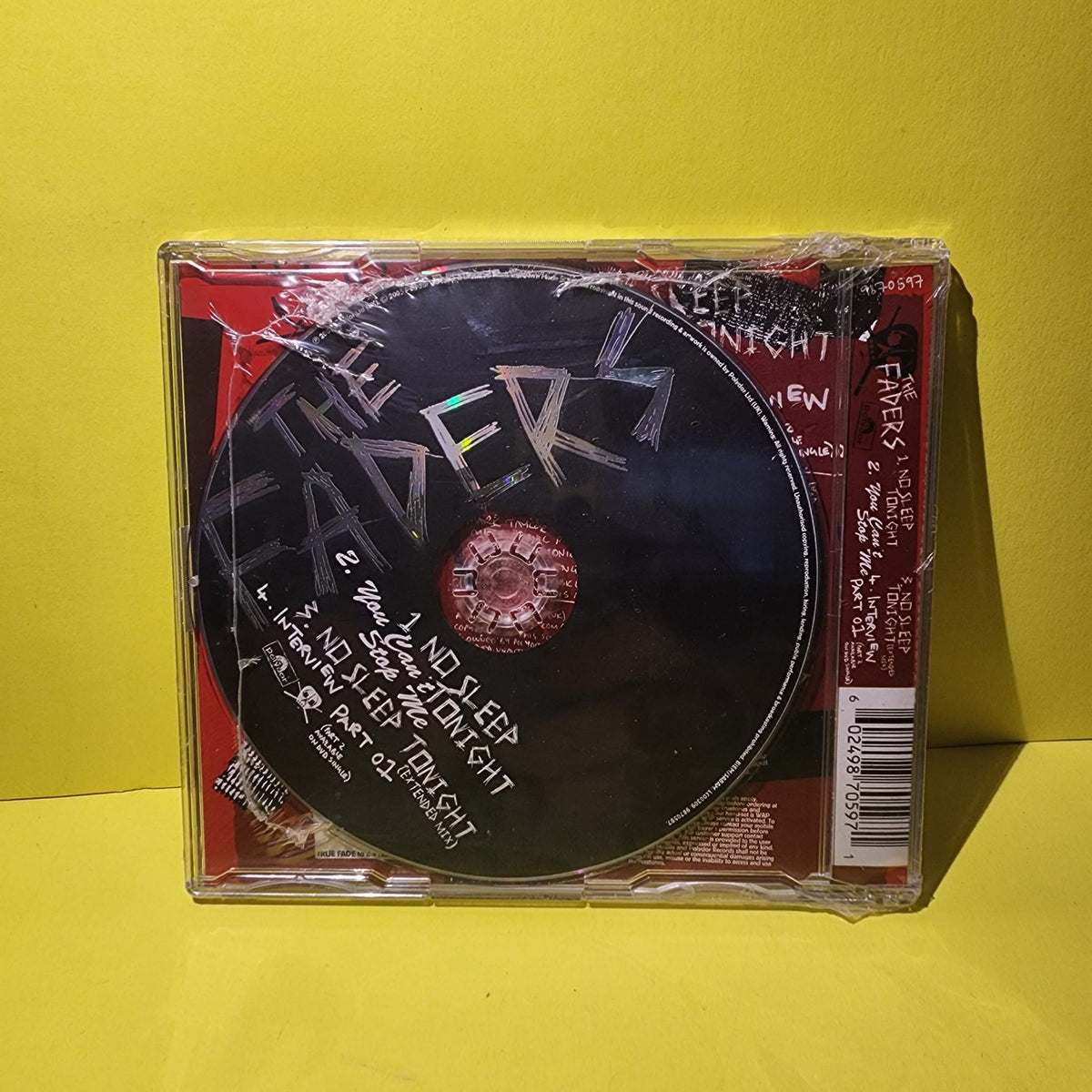 The Faders - No Sleep Tonight - 2005 - 9870597 New - Sealed - CDs