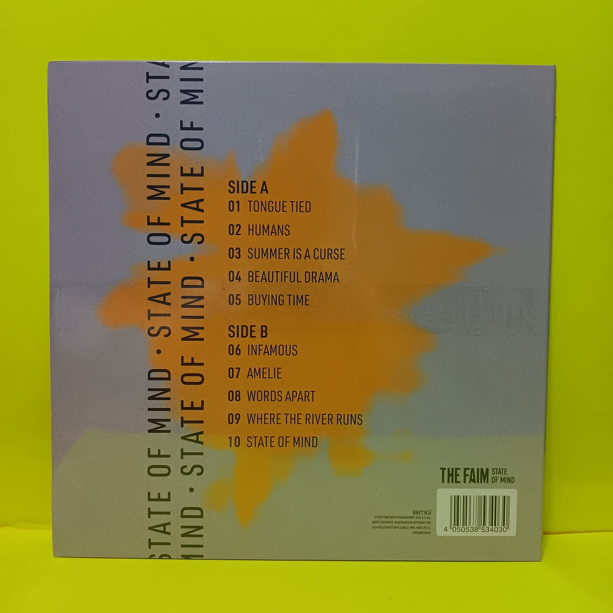 The Faim - State Of Mind - 2019 - 4050538534030 New - Sealed - Vinyl