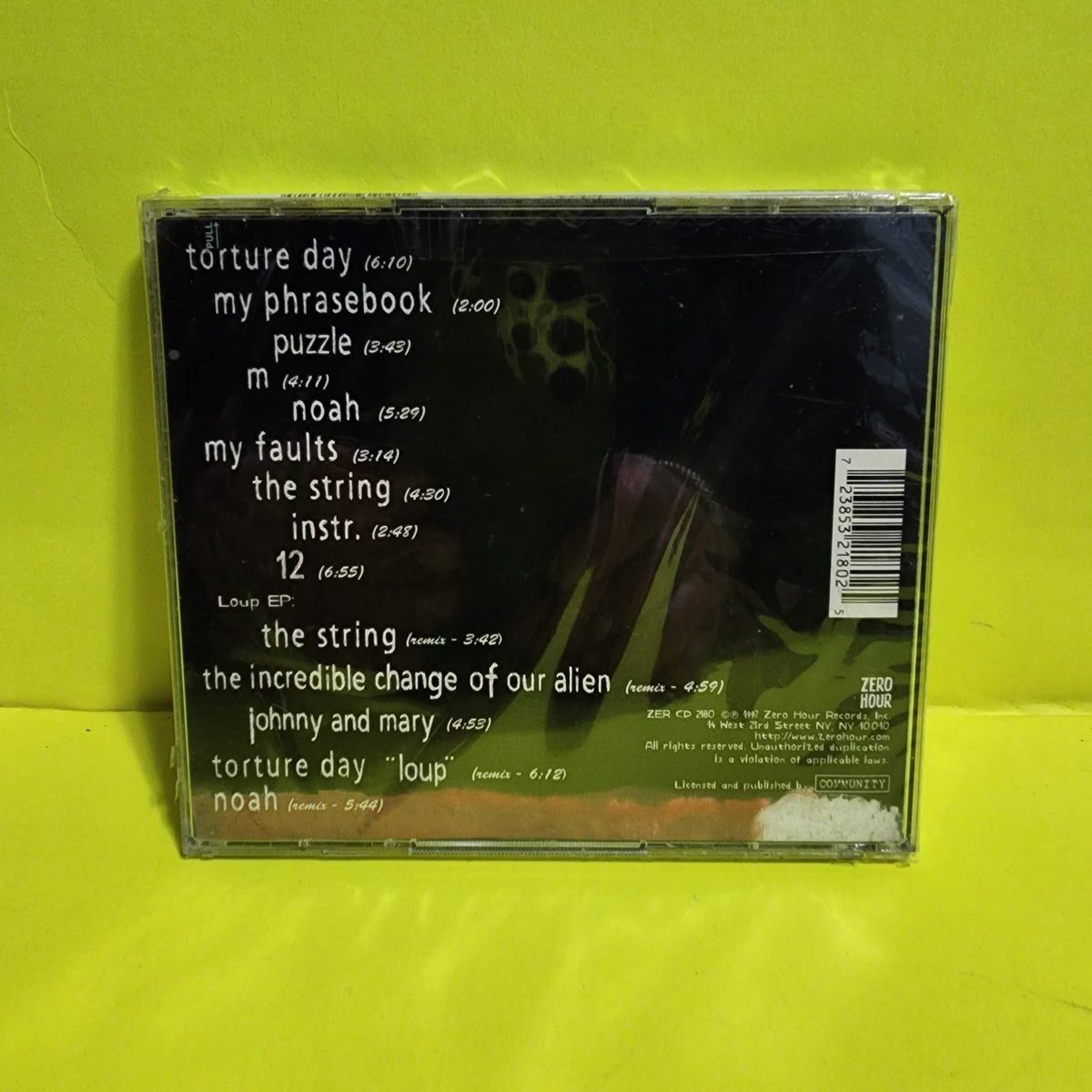 The Notwist - 12 - 1997 - ZER CD 2180 New - Sealed - CDs