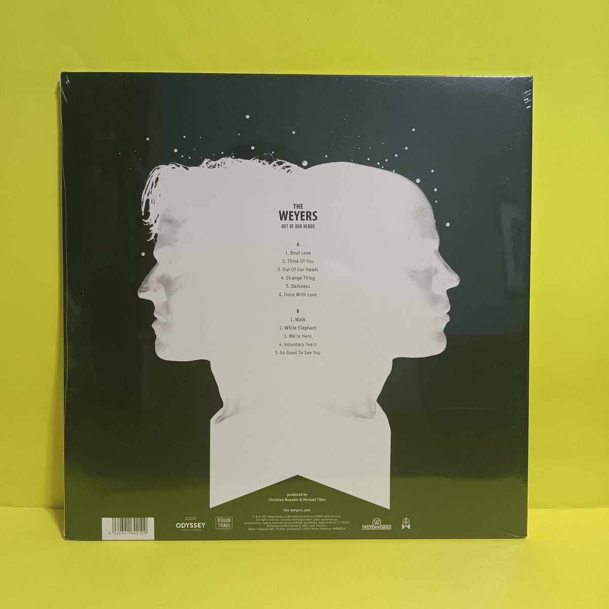The Weyers - Out Of Our Heads - 2017 - WW005LP New - Sealed - Vinyl