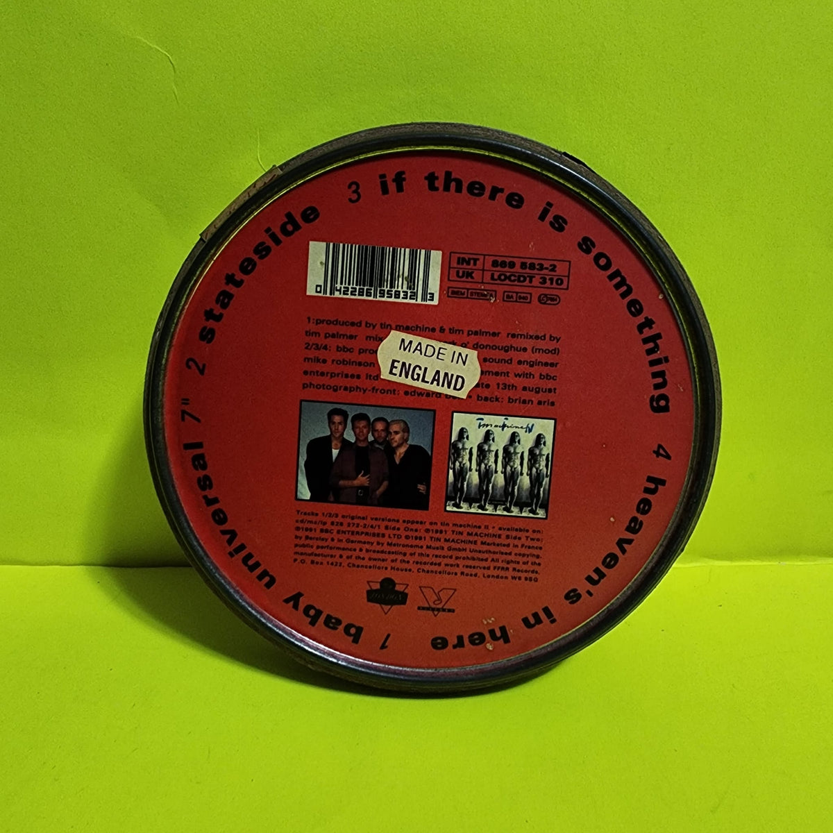 Tin Machine  - Baby Universal  - 1991 - LOCDT 310 Used - VG+ - CDs