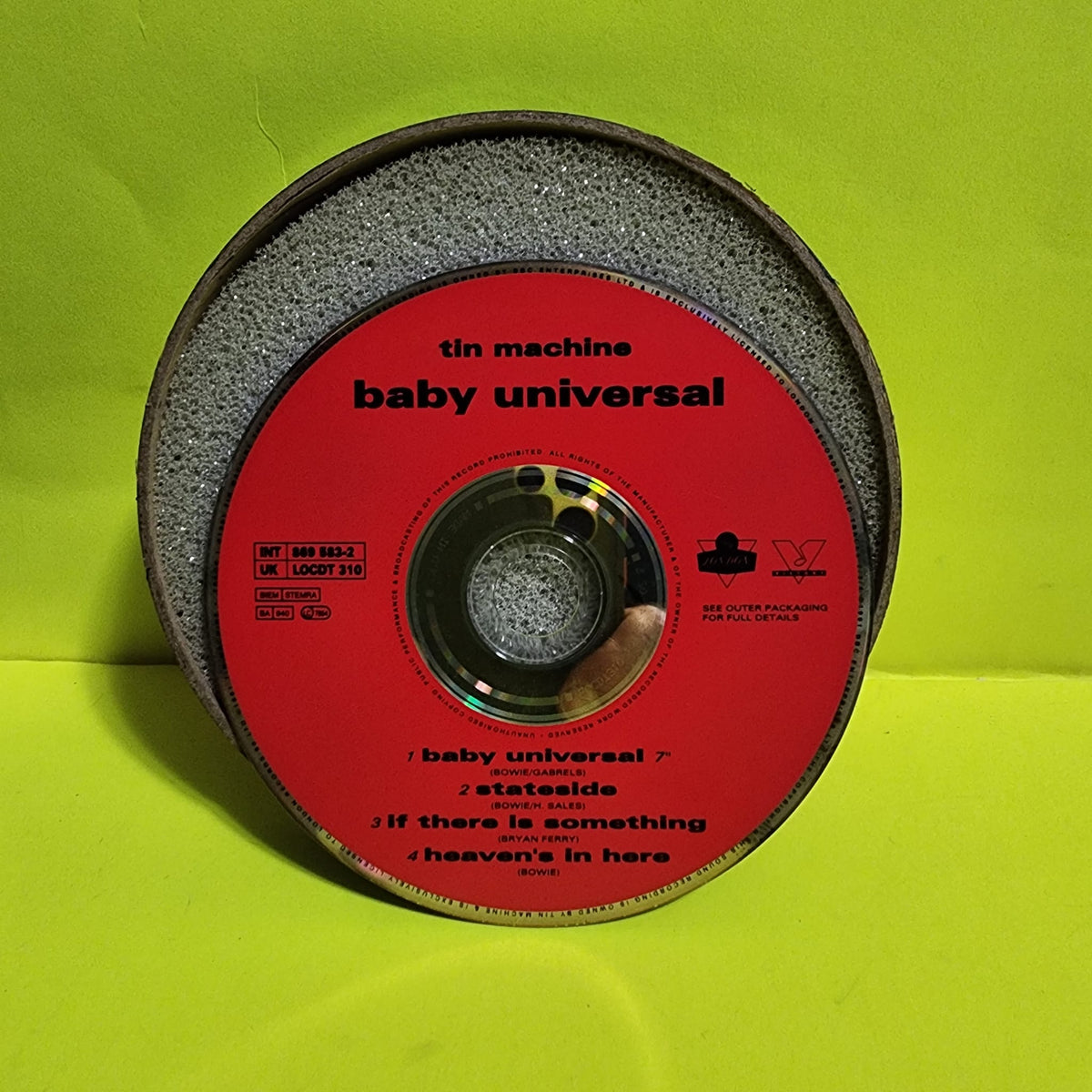 Tin Machine  - Baby Universal  - 1991 - LOCDT 310 Used - VG+ - CDs
