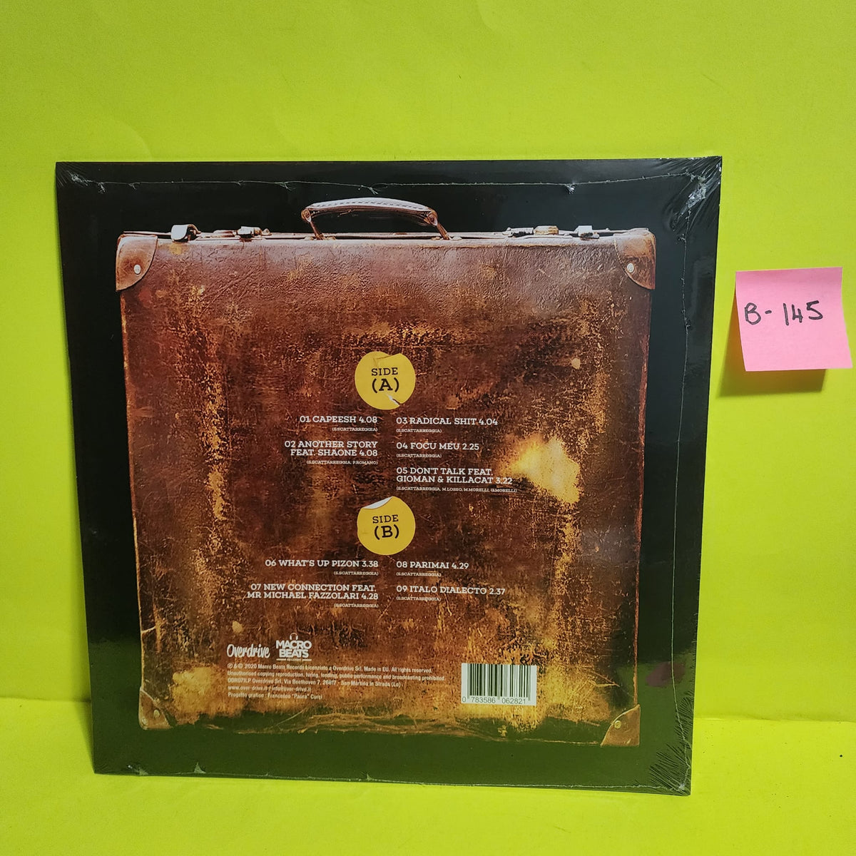 Turi  - Lealtà E Rispetto (Loyalty & Respect) - 2020 - ODR071LP New - Sealed - Vinyl