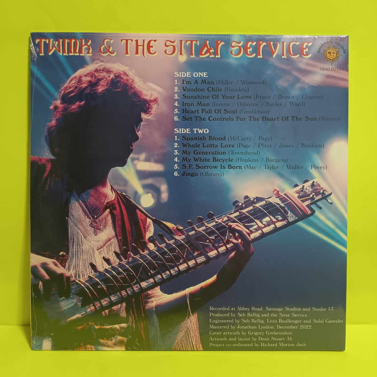 Twink And The Sitar Service - Twink & The Sitar Service RSD - 2023 - SBRLP5119 New - Sealed - Vinyl