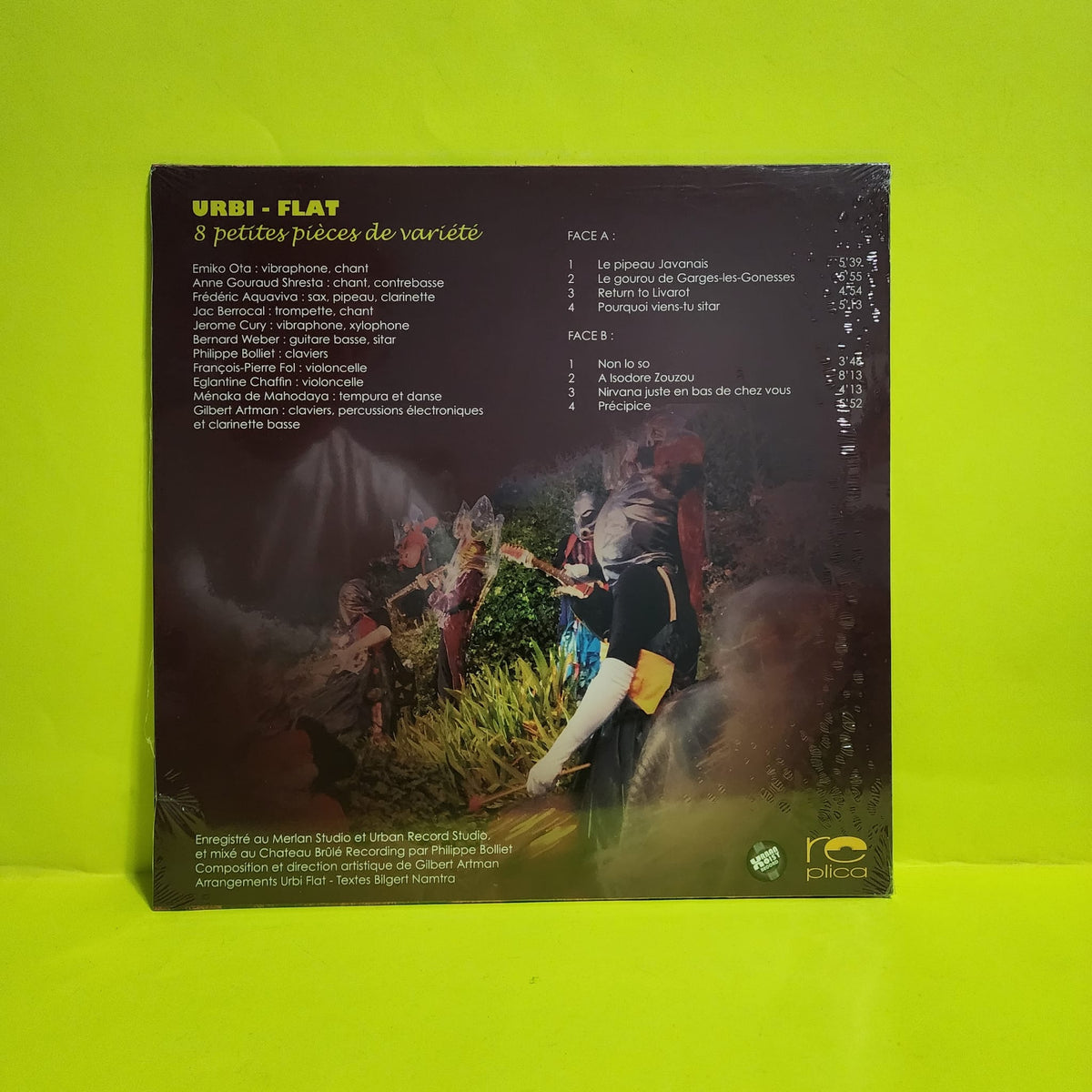 Urbi-Flat - 8 Petites Pieces De Variete - 2018 - RPC031 New - Sealed - Vinyl