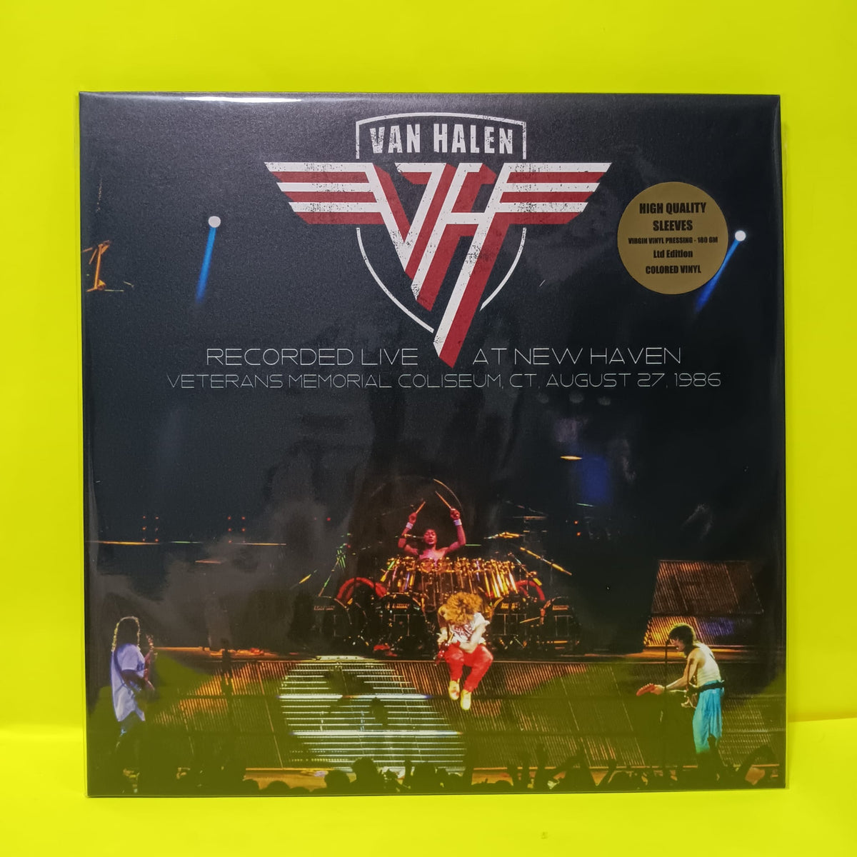 Van Halen  - Live At New Haven Veterans Memorial Coliseum,  CT. August 27,1986 - 2023 - RSB 1013 New - Sealed - Vinyl