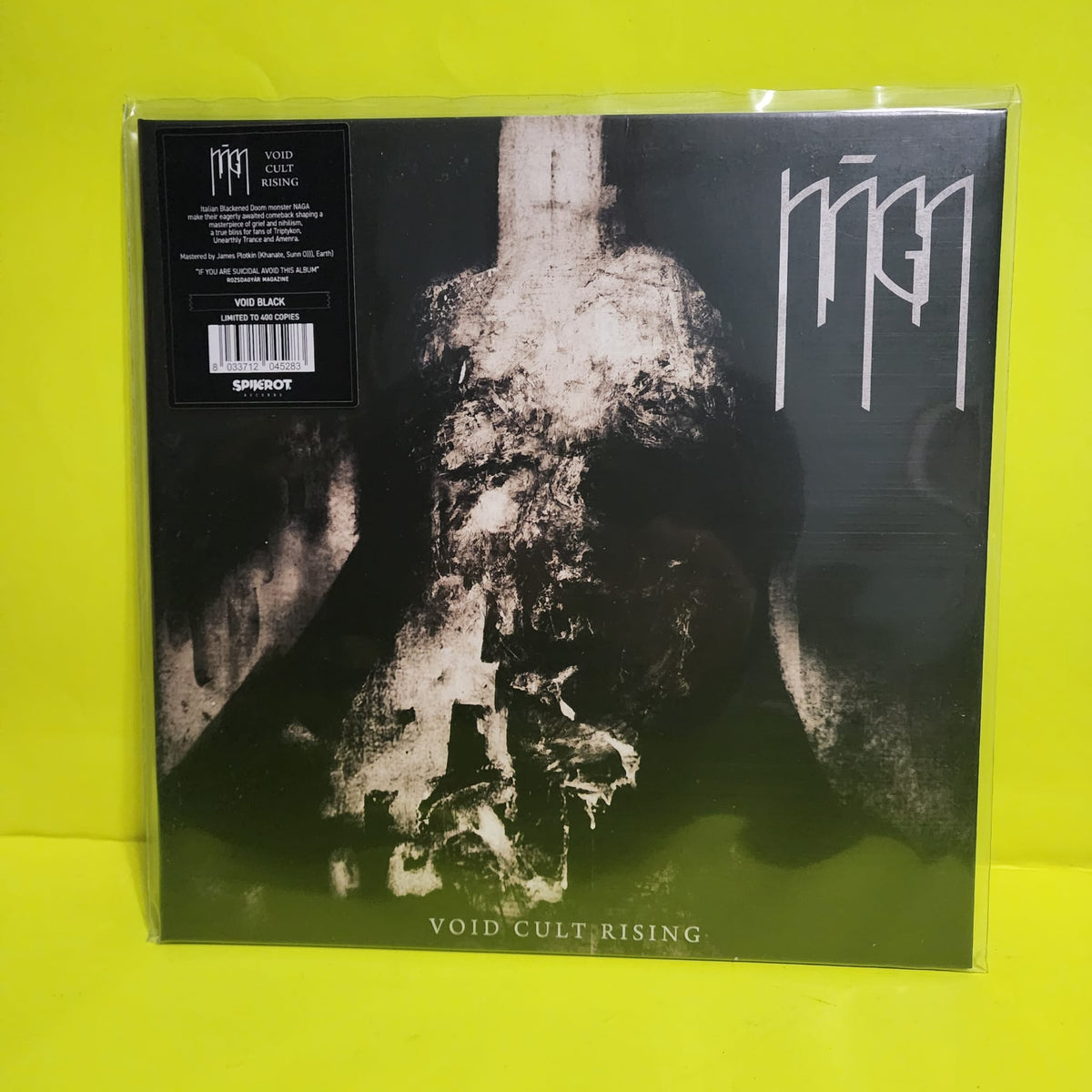 Naga  - Void Cult Rising / Limited to 400 Copies  - 2019 - SPK013LP New - Sealed - Vinyl