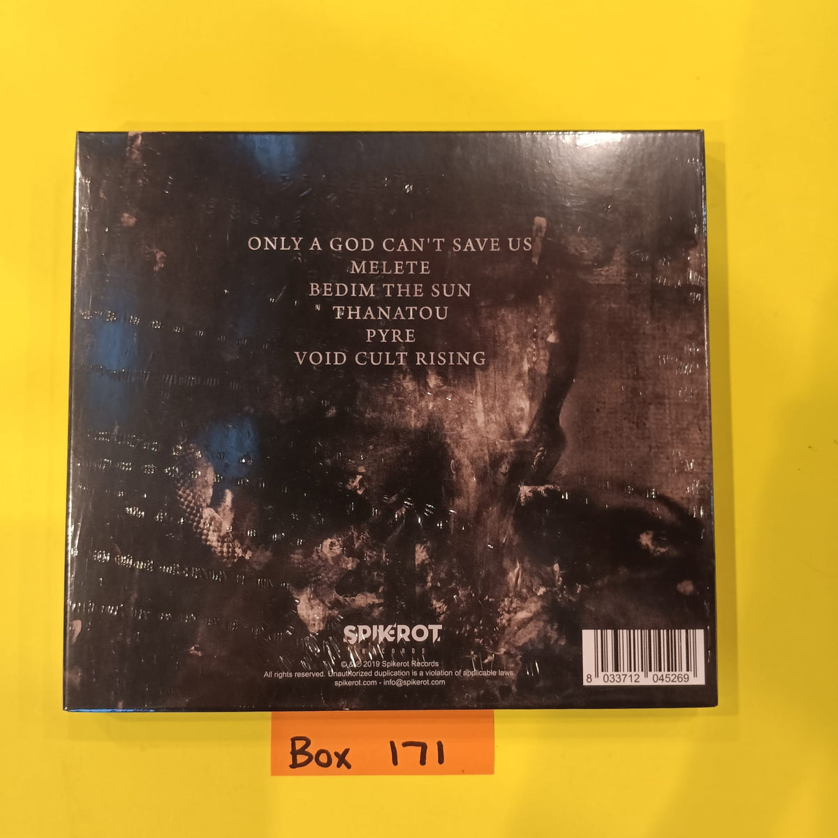 Naga - Void Cult Rising - 2019 - SPK013CD New - Sealed - CDs