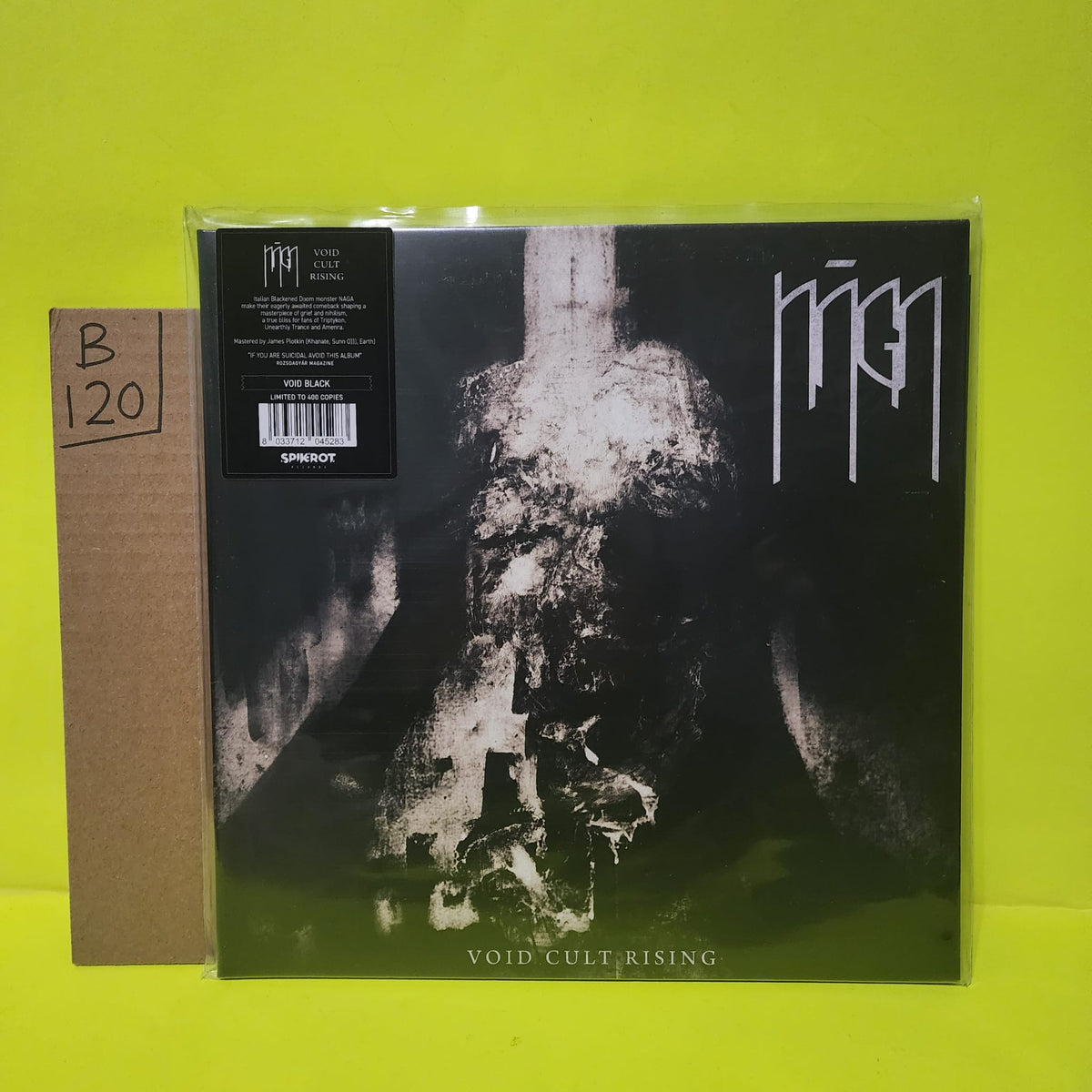 Naga  - Void Cult Rising / Limited to 400 Copies  - 2019 - SPK013LP New - Sealed - Vinyl