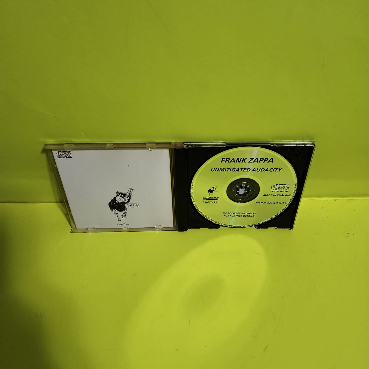 Frank Zappa & The Mothers Of Invention* - Unmitigated Audacity - 1991 - ESMCD 959 Used - VG++ - CDs