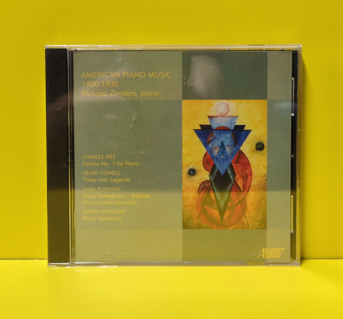 Richard Zimdars, Charles Ives, Henry Cowell, Dane Rudhyar, Aaron Copland - American Piano Music 1900-1930 - 2009 - TROY1126 New - Sealed - CDs