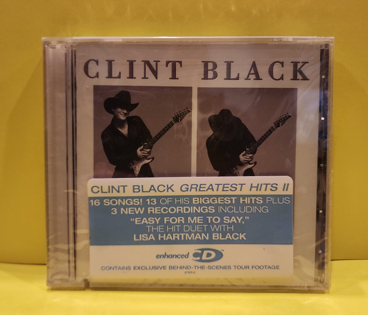 Clint Black - Greatest Hits II - 2001 - RCA07863-67005-2 New - Sealed - CDs