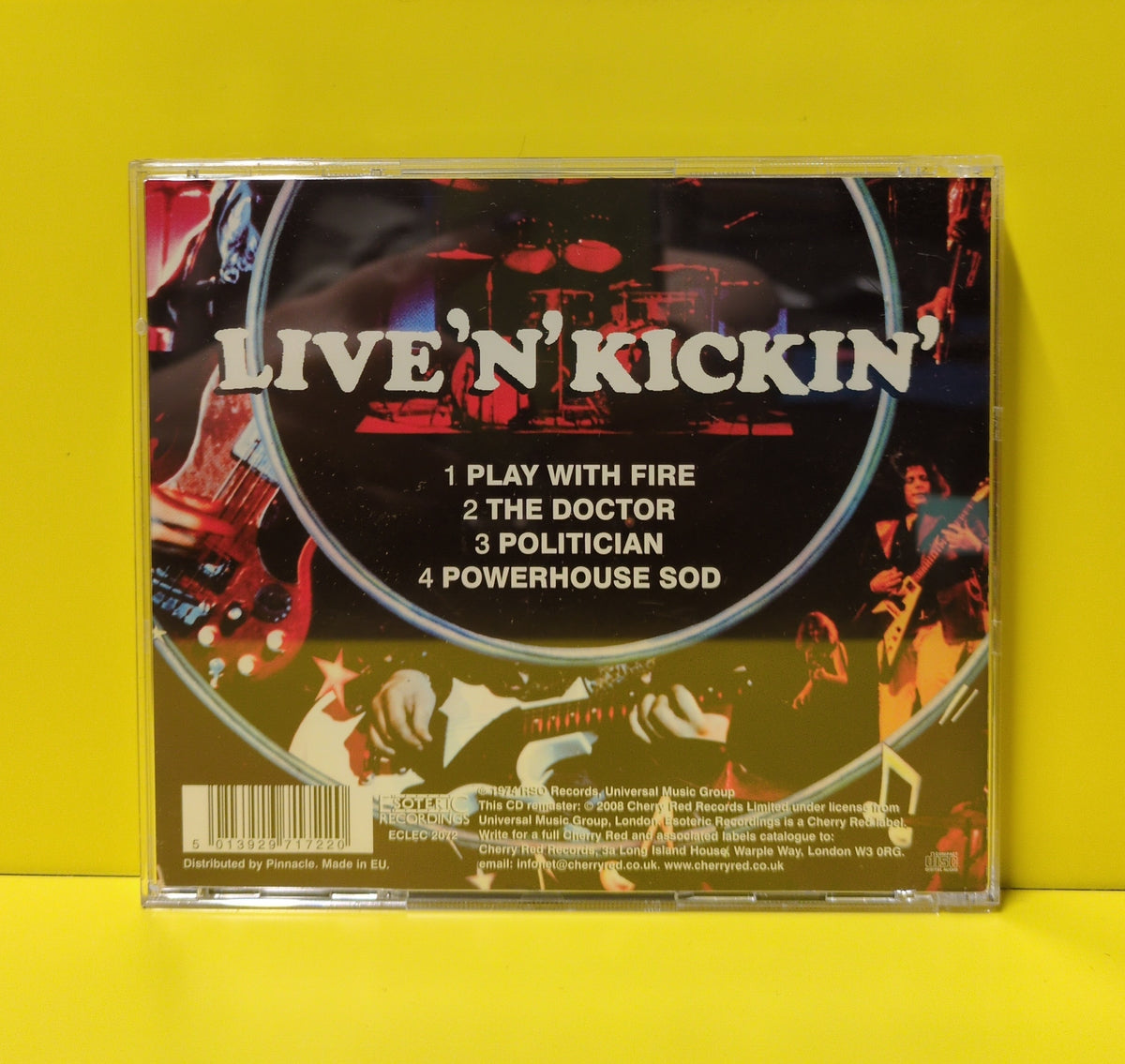 West, Bruce & Laing - Live 'N' Kickin' - 2008 - ECLEC 2072 Used - EX - CDs