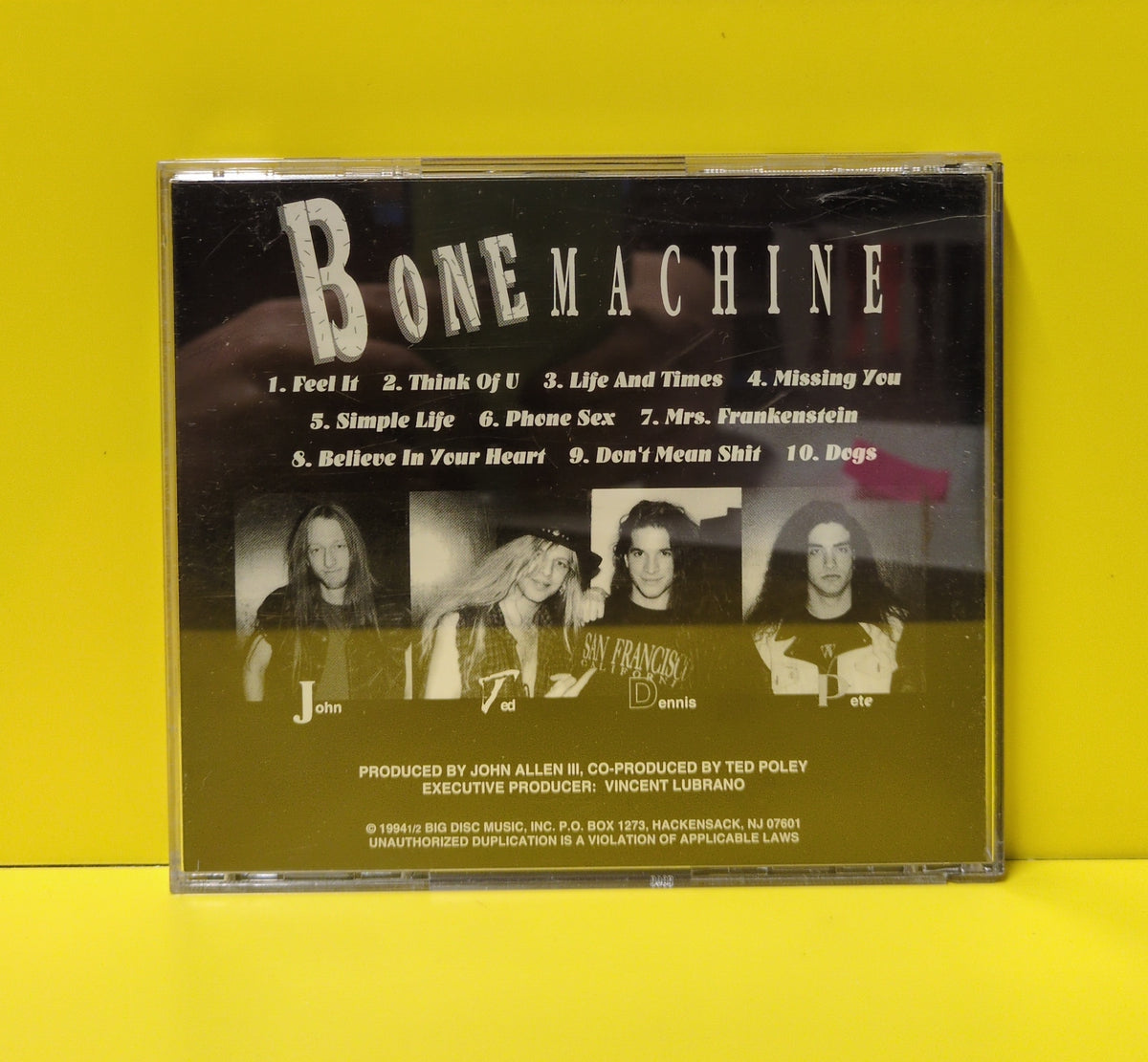 Bone Machine - Dogs - 1994 - CDBM001 Used - EX - CDs - Limited Edition - Demo